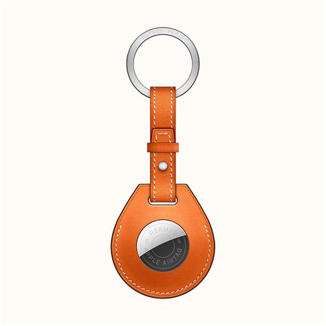 hermes key holder replica|Hermes airtag keychain.